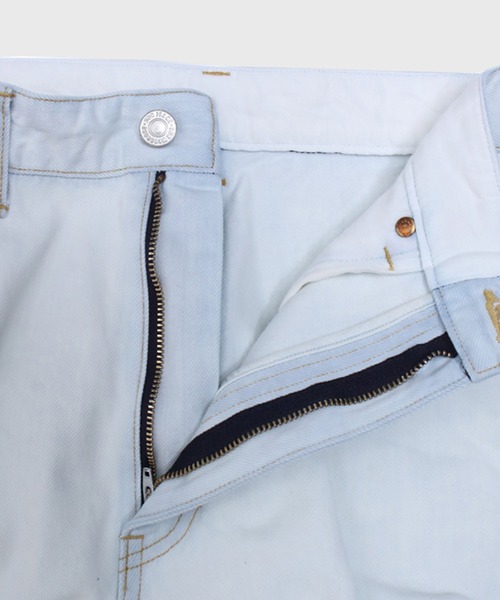 soe（ソーイ）の「【soe】BLEACHED 5POCKET SLACKS（スラックス）」 - WEAR