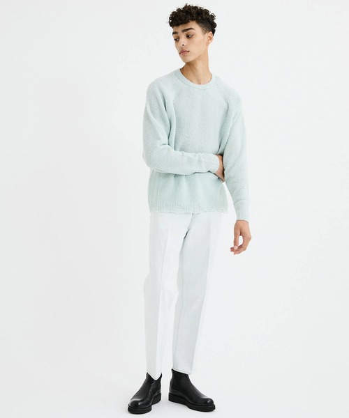 soe（ソーイ）の「【soe】BLEACHED 5POCKET SLACKS（スラックス）」 - WEAR