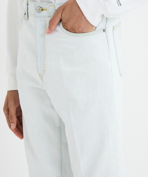 soe（ソーイ）の「【soe】BLEACHED 5POCKET SLACKS（スラックス）」 - WEAR