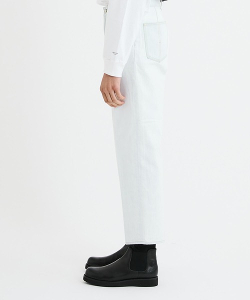 soe（ソーイ）の「【soe】BLEACHED 5POCKET SLACKS（スラックス）」 - WEAR
