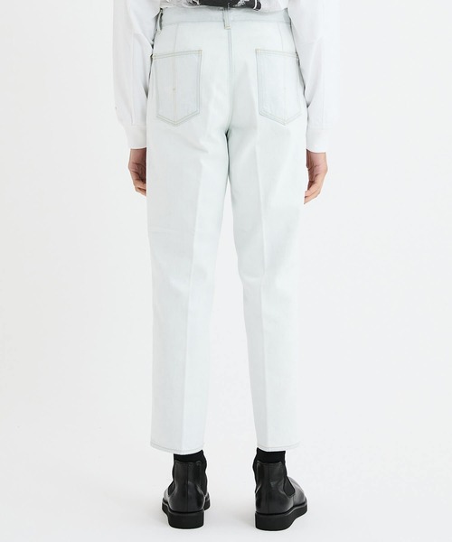 soe（ソーイ）の「【soe】BLEACHED 5POCKET SLACKS（スラックス）」 - WEAR
