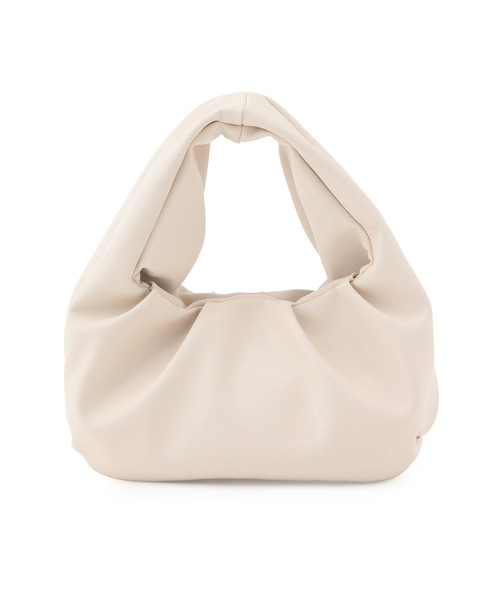 MADEMOISELLE ROPE'(マドモアゼル ロペ)の「ソフトワンハンドルミニバッグ(ハンドバッグ・レディース・オフホワイト/ダークブラウン/ピンク系その他・FREE)」の16枚目の写真