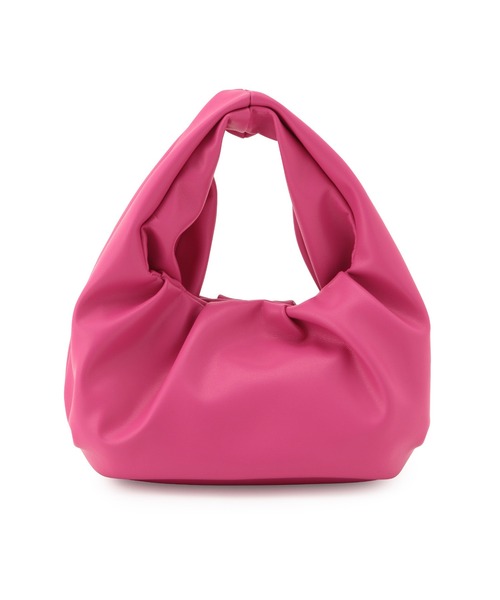 MADEMOISELLE ROPE'(マドモアゼル ロペ)の「ソフトワンハンドルミニバッグ(ハンドバッグ・レディース・オフホワイト/ダークブラウン/ピンク系その他・FREE)」の14枚目の写真