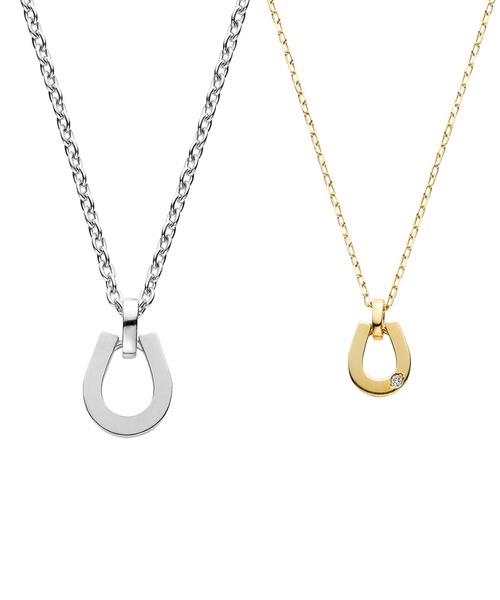 va vendome aoyama(ヴイエーヴァンドームアオヤマ)の「ペアネックレス(ネックレス・レディース・シルバー×ゴールド・ONE SIZE)」の6枚目の写真