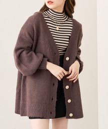 Chico | モヘア風ルーズニットカーデ(カーディガン/ボレロ)