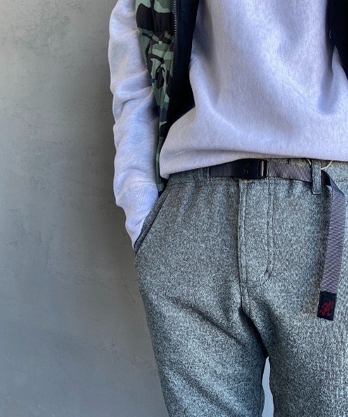 Gramicci（グラミチ）の「[GRAMICCI/グラミチ] ボンディングニットフリース ナローリブパンツ（その他パンツ・メンズ・オートミール/ヘザーグレー/ヘザーチャコール/ブラック・L/M/S）」の12枚目の写真