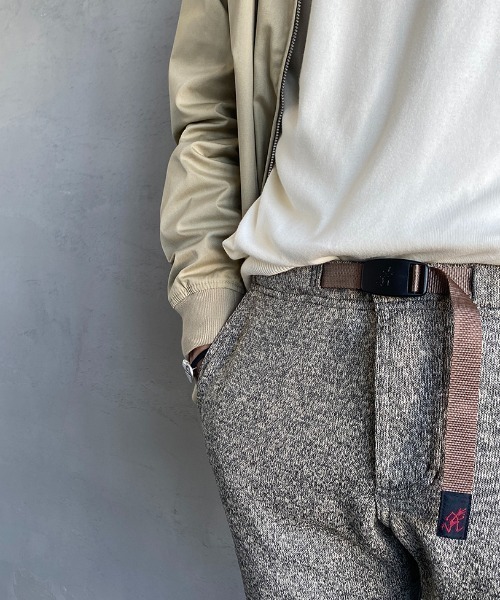 Gramicci（グラミチ）の「[GRAMICCI/グラミチ] ボンディングニットフリース ナローリブパンツ（その他パンツ・メンズ・オートミール/ヘザーグレー/ヘザーチャコール/ブラック・L/M/S）」の9枚目の写真