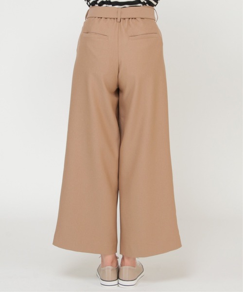 ikka(イッカ)の「RENU ウーリッシュサーモリボンパンツ(その他パンツ・レディース・ブラック/ベージュ/キャメル/ブラウン・M/L)」の5枚目の写真