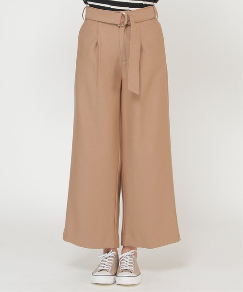 ikka(イッカ)の「RENU ウーリッシュサーモリボンパンツ(その他パンツ・レディース・ブラック/ベージュ/キャメル/ブラウン・M/L)」の9枚目の写真
