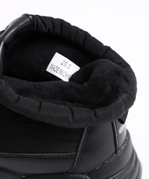 coen（コーエン）の「【coen キッズ】キルトショートブーツ（ブーツ・キッズ・オリーブ/ブラック・21cm/19cm/20cm/18cm）」の8枚目の写真