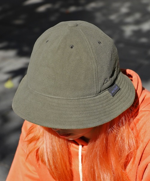 WILD THINGS(ワイルドシングス)の「WILDTHINGS / ワイルドシングス POLARTEC WIND METRO HAT ワンポイント フリース ハット 保温 軽量 サイズ調節(ハット・メンズ・ブラック/グレー/ダークオリーブ・FREE)」の21枚目の写真