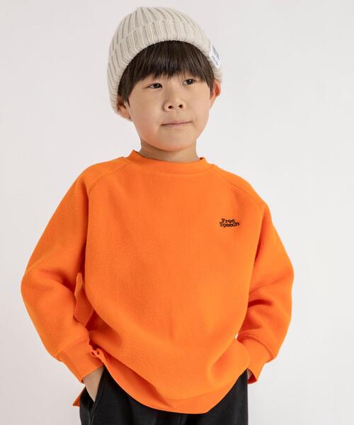 coen(コーエン)の「【coen キッズ】FreeSpeech(フリースピーチ)別注フリースクルーネックスウェット(スウェット・キッズ・ブラック/オフホワイト/オリーブ/オレンジ・100/110/130/120)」の17枚目の写真