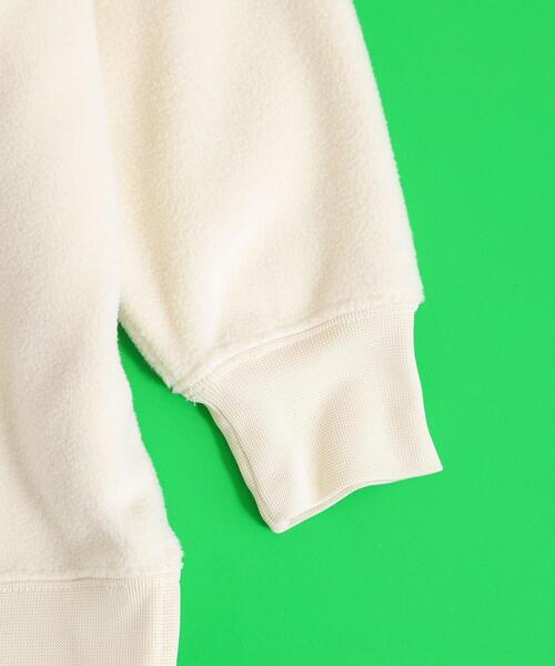 coen(コーエン)の「【coen キッズ】FreeSpeech(フリースピーチ)別注フリースクルーネックスウェット(スウェット・キッズ・ブラック/オフホワイト/オリーブ/オレンジ・100/110/130/120)」の8枚目の写真