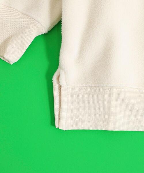 coen(コーエン)の「【coen キッズ】FreeSpeech(フリースピーチ)別注フリースクルーネックスウェット(スウェット・キッズ・ブラック/オフホワイト/オリーブ/オレンジ・100/110/130/120)」の9枚目の写真