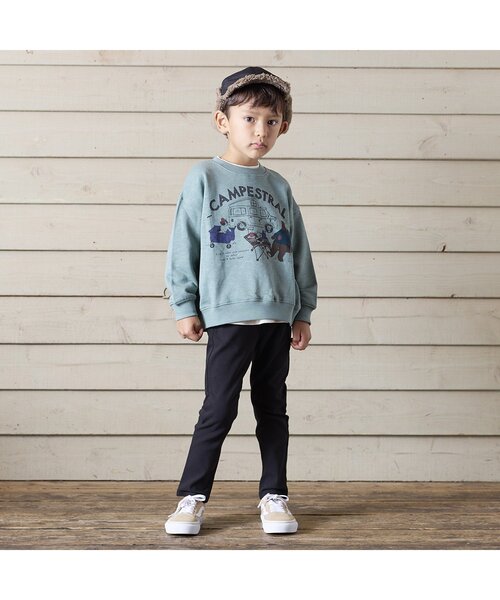 BREEZE（ブリーズ）の「あったかもっとスキニーパンツ 10分丈（その他パンツ・キッズ・ブラック/ベージュ/ネイビー/カーキ/キャメル/グレー/ワインレッド・90/100/110/120/130/140/150）」の19枚目の写真