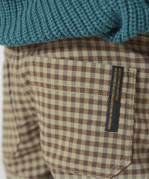 BREEZE（ブリーズ）の「あったかもっとスキニーパンツ 10分丈（その他パンツ・キッズ・ブラック/ベージュ/ネイビー/カーキ/キャメル/グレー/ワインレッド・90/100/110/120/130/140/150）」の12枚目の写真