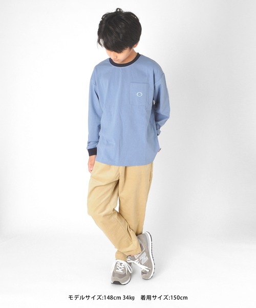 GLAZOS（グラソス）の「ストレッチコーデュロイ・シェフパンツ（その他パンツ・キッズ・ダークブラウン/ダークグリーン/アイボリー・170cm/130cm/140cm/160cm/150cm）」の12枚目の写真