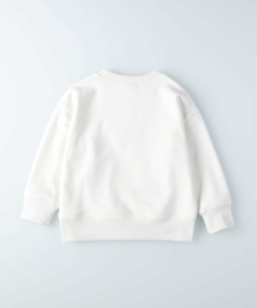 Champion（チャンピオン）の「【Champion】アーチロゴプルオーバー（スウェット・キッズ・グリーン/ホワイト/ベージュ/ブラック・130/120/140/105）」の5枚目の写真