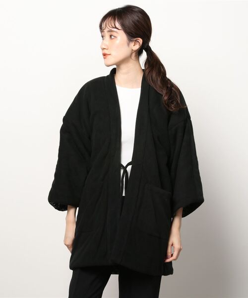 KYOETSU(キョウエツ)の「リバーシブルフリース半纏 B(その他アウター・レディース・ブルー/ピンク系その他2/ピンク系その他/オレンジ系その他2/イエロー/パープル/ブラック/オレンジ系その他/レッド系その他/レッド系その他2・L/M)」の11枚目の写真