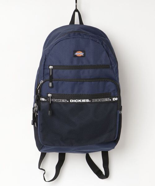Dickies（ディッキーズ）の「Dickies/ディッキーズ ロゴテープ バックパック DK LOGO TAPE BACKPACK（バックパック/リュック・メンズ・ブラック/ベージュ/ネイビー・ONE SIZE）」の2枚目の写真