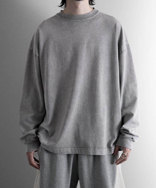RUUBON】rustic long sleeve Tee / ラスティック ロングスリーブT