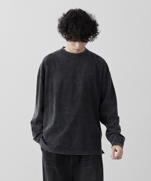 RUUBON】rustic long sleeve Tee / ラスティック ロングスリーブT