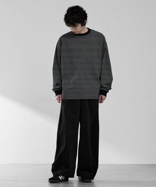 RUUBON】rustic long sleeve Tee / ラスティック ロングスリーブT