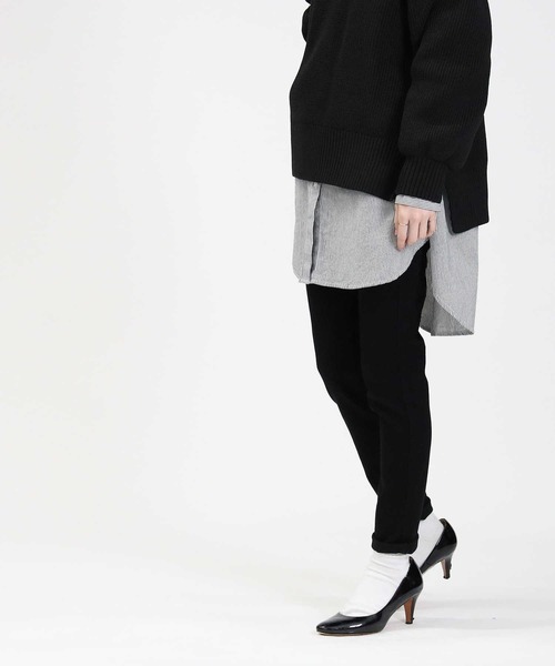 SOMETHING(サムシング)の「【SOMETHING】「ANN」スキニーデニムパンツ(デニムパンツ・レディース・ブラック・26inch/25inch/27inch/29inch/28inch)」の10枚目の写真