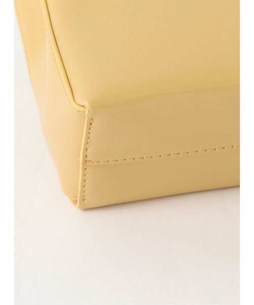 RAY CASSIN（レイカズン）の「コンパクトハンドバッグ（ショルダーバッグ・レディース・ブラック/イエロー/キナリ・FREE）」の14枚目の写真