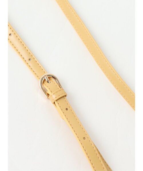 RAY CASSIN（レイカズン）の「コンパクトハンドバッグ（ショルダーバッグ・レディース・ブラック/イエロー/キナリ・FREE）」の15枚目の写真