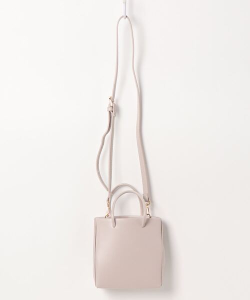 RAY CASSIN（レイカズン）の「コンパクトハンドバッグ（ショルダーバッグ・レディース・ブラック/イエロー/キナリ・FREE）」の5枚目の写真