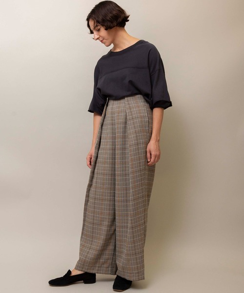 Johnbull（ジョンブル）の「【WAISTRICK BY JOHNBULL】フロントテープパンツ（その他パンツ・レディース・ベージュ/ブラウン・SMALL/MEDIUM/LARGE）」の9枚目の写真