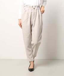 earth music&ecology | 起毛ツイルハイウエストパンツ＊(スラックス)