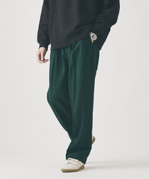 カラーポリエステル ２タック パンツ