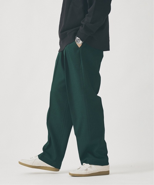 セール】カラーポリエステル 2タック パンツ（スラックス）｜JOURNAL