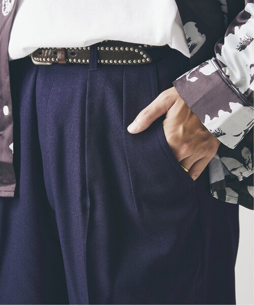 セール】カラーポリエステル 2タック パンツ（スラックス）｜JOURNAL