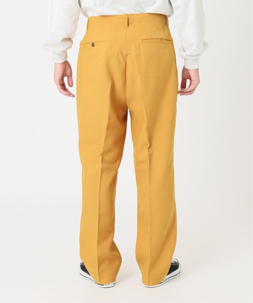 JOURNAL STANDARD(ジャーナルスタンダード)の「カラーポリエステル 2タック パンツ(スラックス・メンズ・パープル/マスタード/グリーン/ブラック系その他/ベージュ・MEDIUM/LARGE)」の19枚目の写真