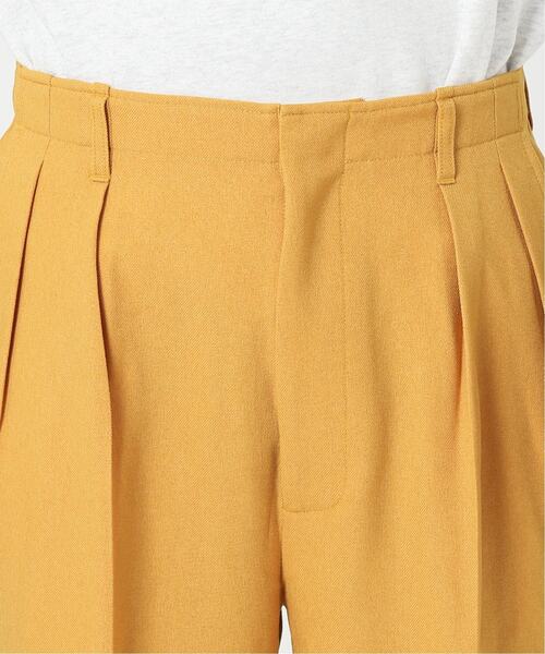 JOURNAL STANDARD(ジャーナルスタンダード)の「カラーポリエステル 2タック パンツ(スラックス・メンズ・パープル/マスタード/グリーン/ブラック系その他/ベージュ・MEDIUM/LARGE)」の16枚目の写真