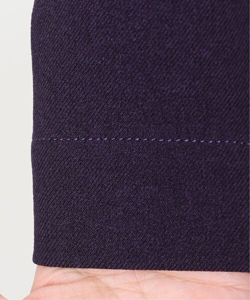 JOURNAL STANDARD(ジャーナルスタンダード)の「カラーポリエステル 2タック パンツ(スラックス・メンズ・パープル/マスタード/グリーン/ブラック系その他/ベージュ・MEDIUM/LARGE)」の11枚目の写真
