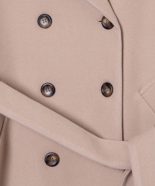 Wego ニットメルトントレンチコート Wego ニットメルトントレンチコート