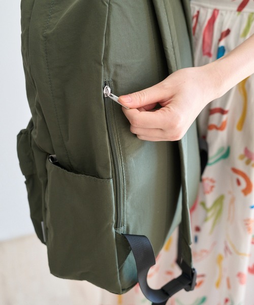 PR01.(ピーアールワン)の「「N/ordinary」DAY PACK(バックパック/リュック・メンズ・カーキ/ベージュ/ブラック・FREE)」の9枚目の写真