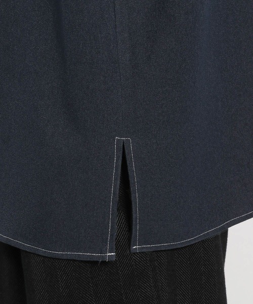 niko and...（ニコアンド）の「ウーリッシュカルゼシャツ（シャツ/ブラウス・メンズ・ダークブラウン/スモーク/オレンジ/ネイビー・LARGE/MEDIUM）」の21枚目の写真