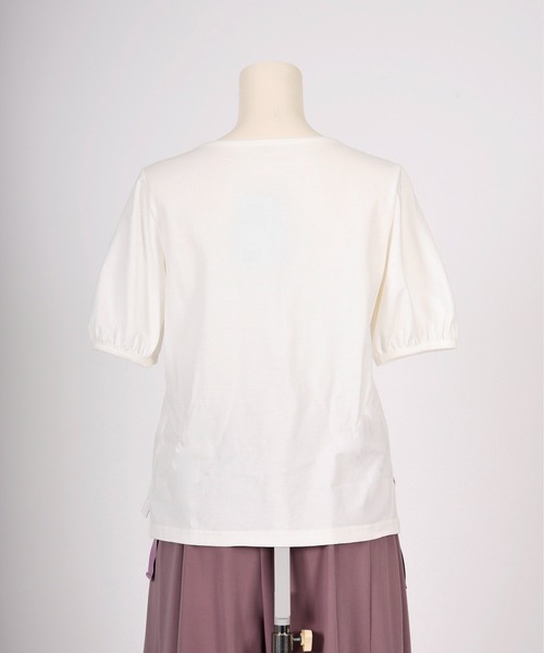 Dear Princess（ディアプリンセス）の「マーセライズ天竺 刺繍ロゴT  