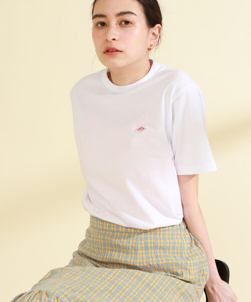 Ray BEAMS（レイビームス）の「DANTON / クルーネック Tシャツ（Tシャツ/カットソー・レディース・ホワイト/ブラック/その他/その他1/その他2・36）」の7枚目の写真