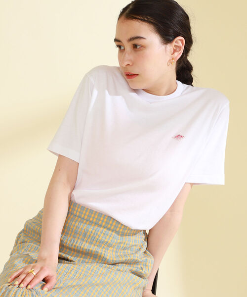 Ray BEAMS（レイビームス）の「DANTON / クルーネック Tシャツ（Tシャツ/カットソー・レディース・ホワイト/ブラック/その他/その他1/その他2・36）」の8枚目の写真