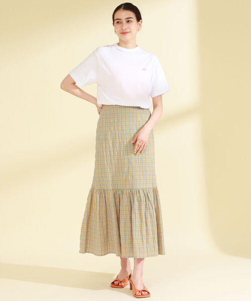 Ray BEAMS（レイビームス）の「DANTON / クルーネック Tシャツ（Tシャツ/カットソー・レディース・ホワイト/ブラック/その他/その他1/その他2・36）」の10枚目の写真