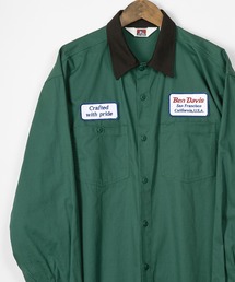 BEN DAVIS | 【BEN DAVIS/ベンデイビス】 ブランドロゴワッペン ワークシャツ/長袖シャツ(シャツ/ブラウス)