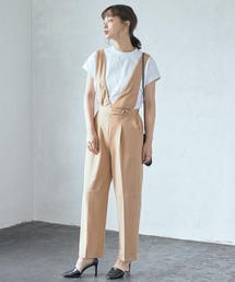 ECRIRE | 【haushinkaコラボ】3WAYサスペンダー付きワイドパンツ(その他パンツ)