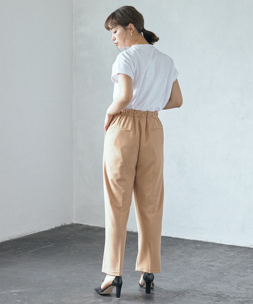 ECRIRE(エクリール)の「【haushinkaコラボ】3WAYサスペンダー付きワイドパンツ(その他パンツ・レディース・ブラック/ベージュ・M/L)」の16枚目の写真