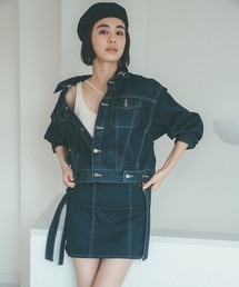 SNIDEL | デニムミニスカート(デニムスカート)